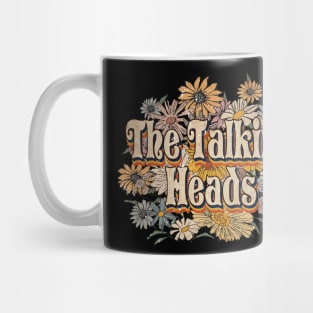 The Talking Gifts Name Heads Flowers Personalized Retro Styles Mug